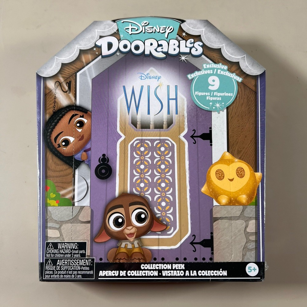 Disney Doorables Wish Collection Peek 9 Exclusive Figures NEW 2023 Dolls Toy NEW